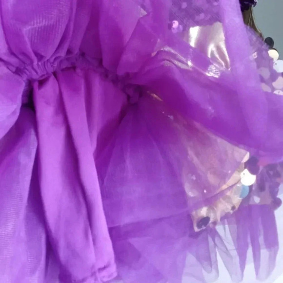 Weissman Girls Sequin Super Hero Dress  Dance Costume - Picture 6 of 6